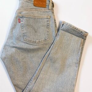 Levi's Light Blue Straight Leg Jeans